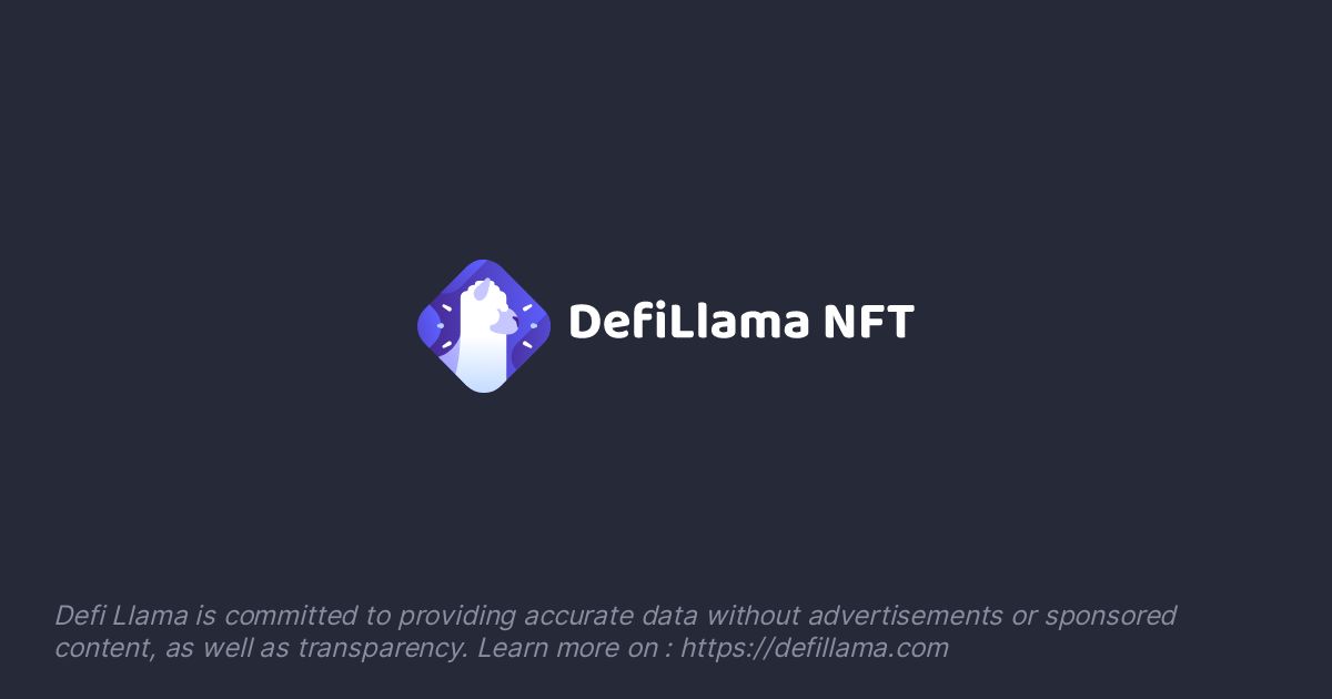 DefiLlama - NFT Dashboard